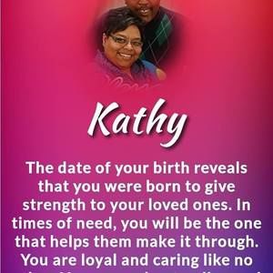 Meet your Posher, Kathy